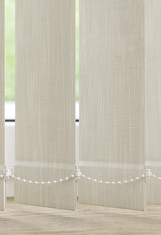Brindisi, White Cloud - Vertical Blind Slats